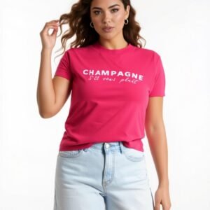 TEER-SHIRT CHAMPAGNE